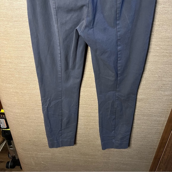 Everlane Slate Gray The Side Zip Stretch Cotton Work Career Pants Size 8 - Picture 10 of 16